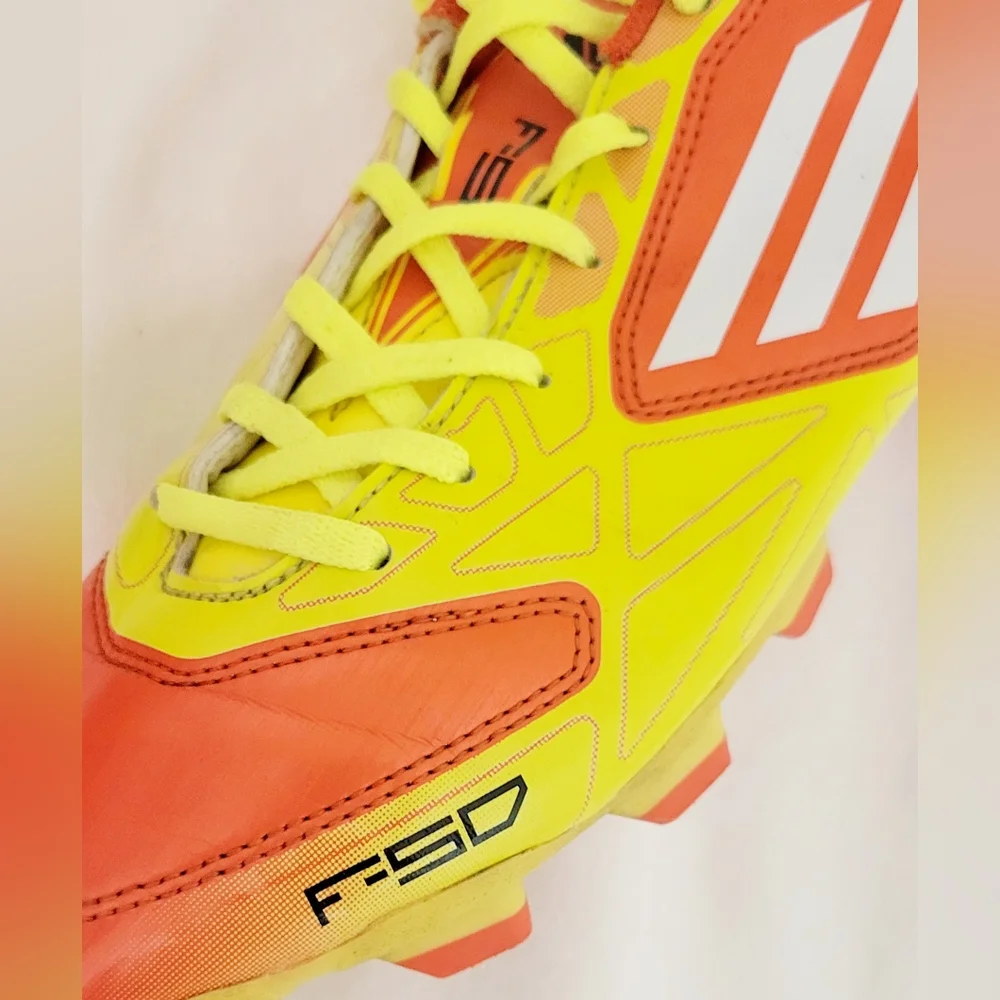 *Sold* Adidas F5 TRX FG F-50 Messi Men's Football Soccer Cleats 9.5 - Picture 7 of 13
